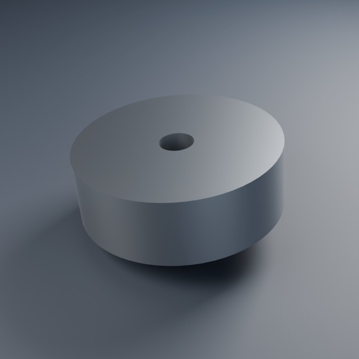 Crank disk, from the shock dyno CAD