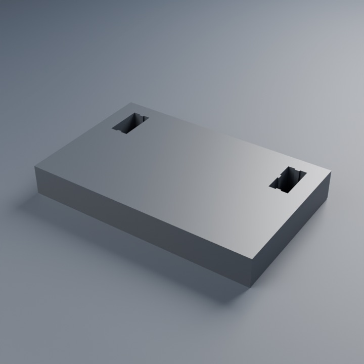Motor plate, from the shock dyno CAD