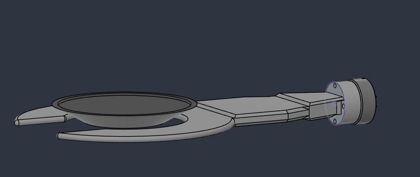 End effector · side, from Saleh's StroopWafer end-effector CAD in Fusion