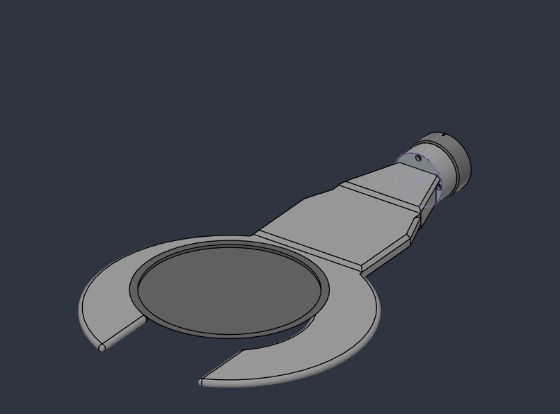 End effector, from Saleh's StroopWafer end-effector CAD in Fusion